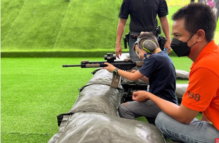 GUN SHOOTING (158 - 22mm Auto gun 25 bullets + Hotel Transfer)